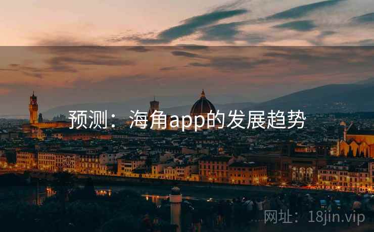 预测:海角app的发展趋势