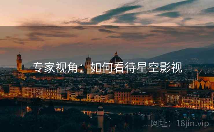 专家视角:如何看待星空影视