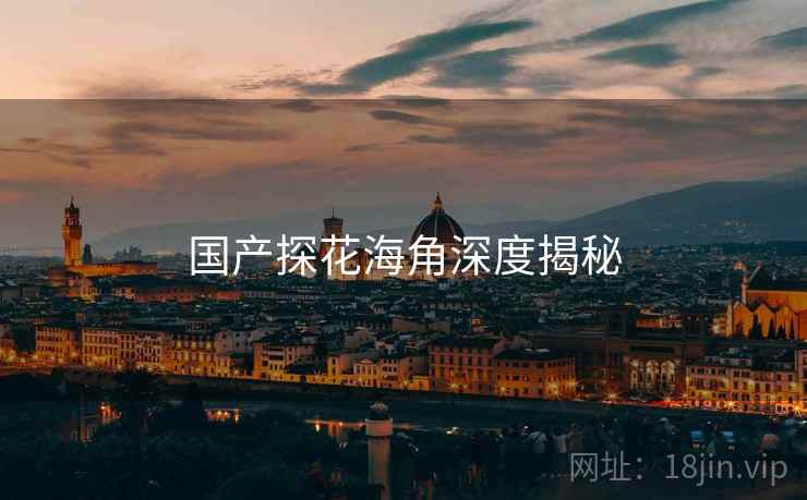 国产探花海角深度揭秘